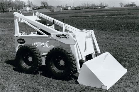 where was the skid steer invented|bobcat skid steer loader history.